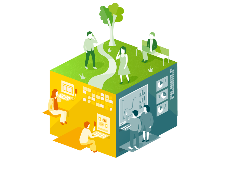 Equatex Contact Centre main illustration